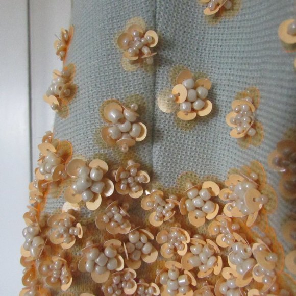 J CREW Sweater with Embellished Sleeves - Picture 3 of 6